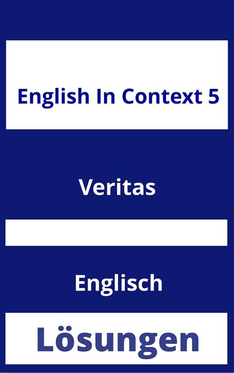 context englisch|More.